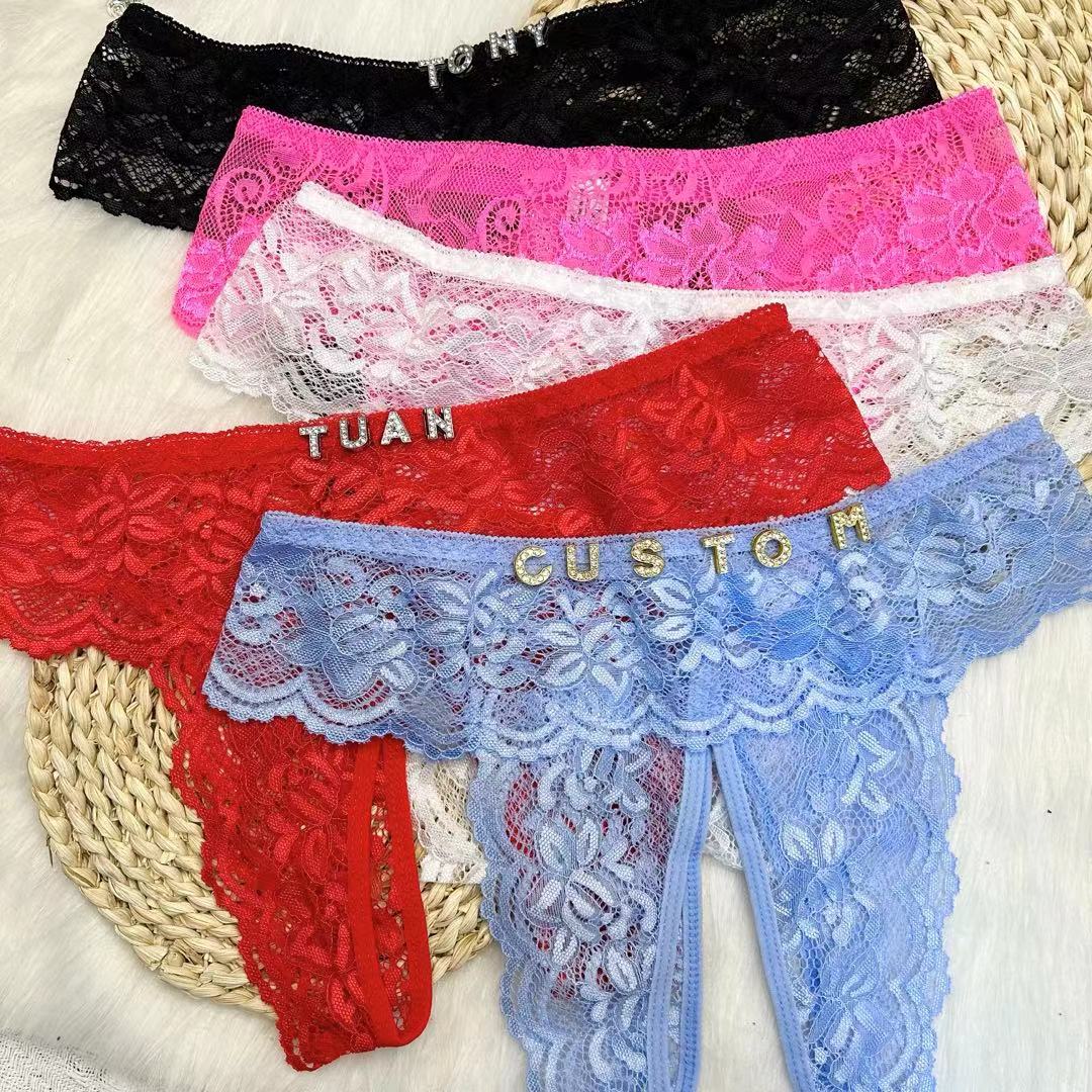 Xl Women'S Fashion - Plus Size Custom Lace Panties Thongs