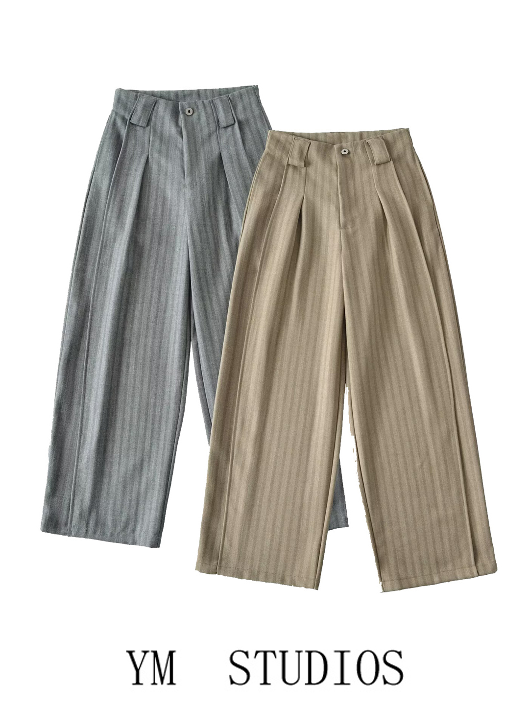 Women Fashion Online - Women's High Waist Wide Leg Pants