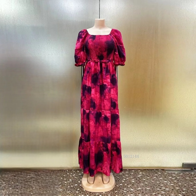 Women Fashion Kitenge - African Printed Cotton Women's Kitenge Dress
