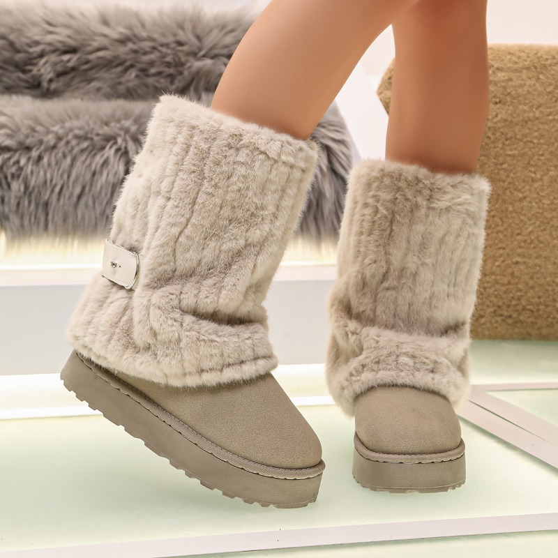 Winter Fashion Knitted Ribbed  - Women Fashion Online 评论和价格