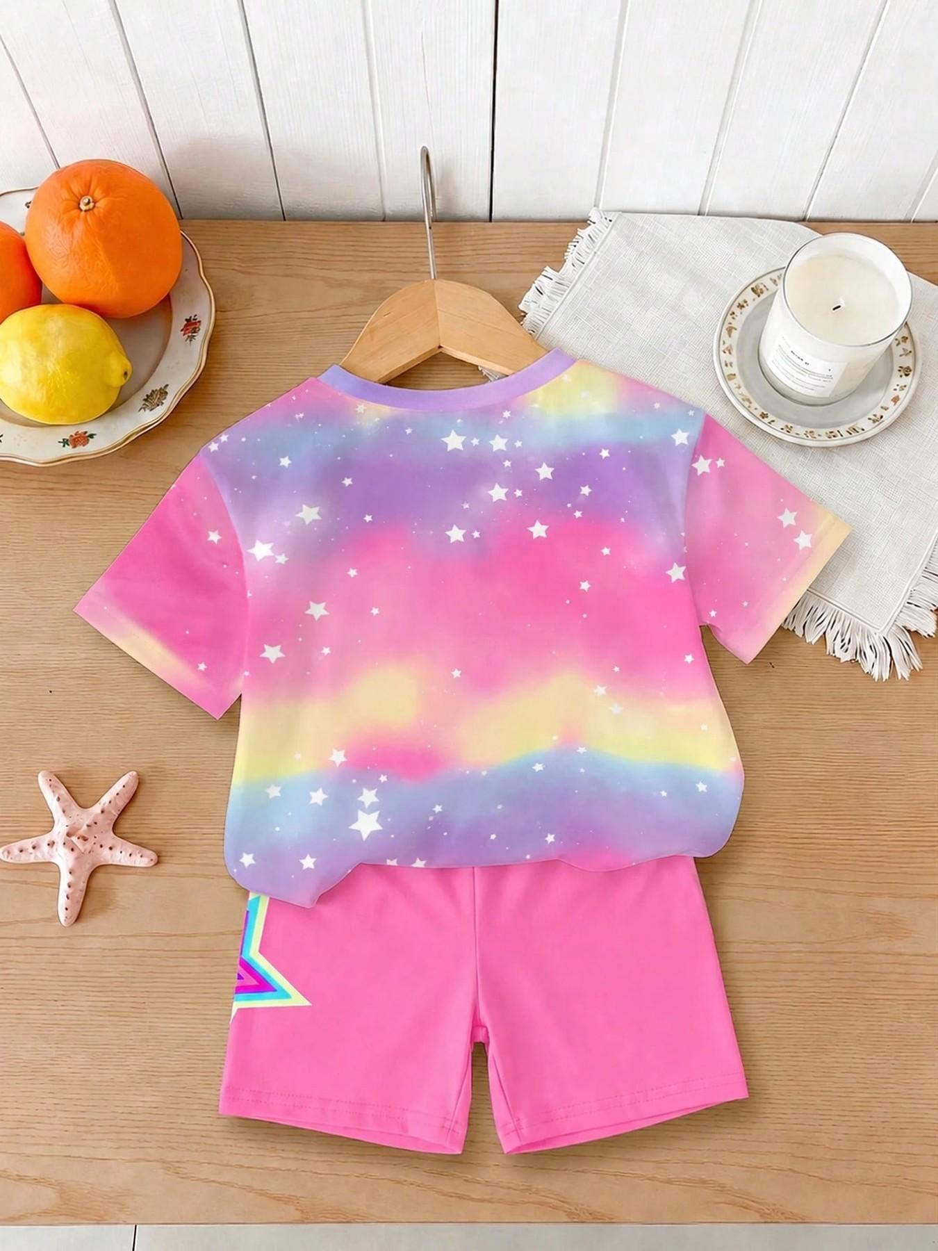 Trendy street-style two-piece  - Tie Dye Two Piece 评论和价格