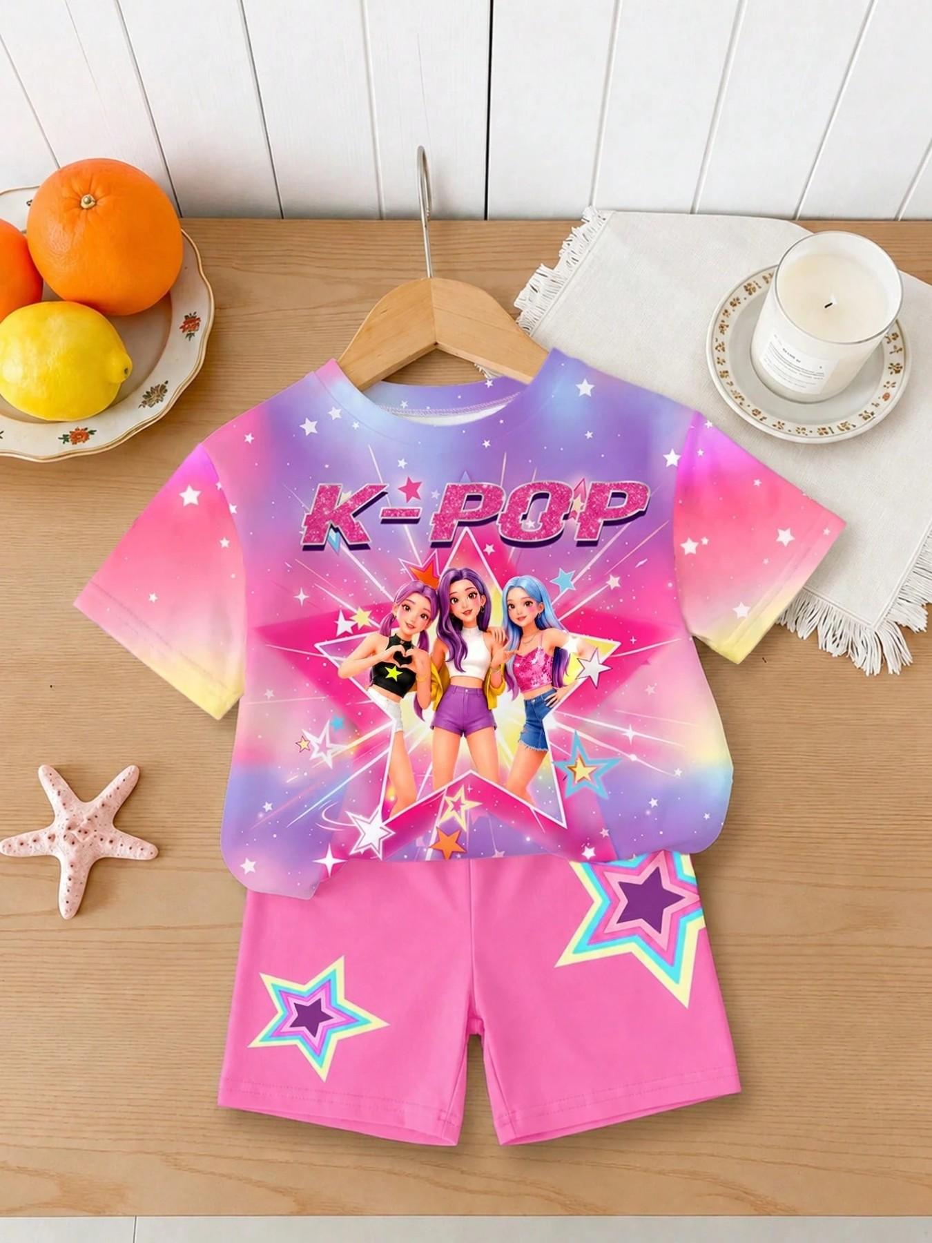 Trendy street-style two-piece  - Tie Dye Two Piece 评论和价格