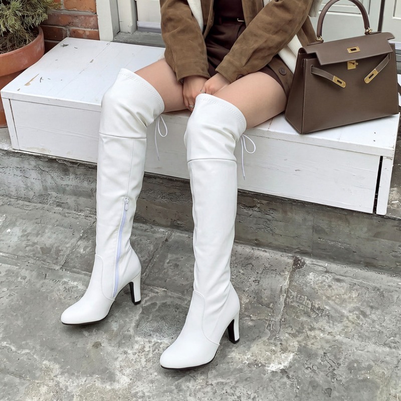 Fashion High Heel Thigh High B - Women Fashion Over 40 评论和价格