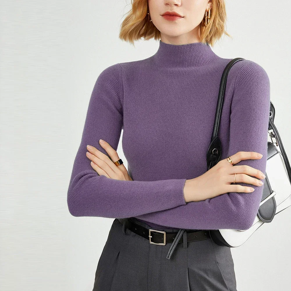 Long Sleeved Knitted Sweater G - Xl Women'S Fashion 评论和价格