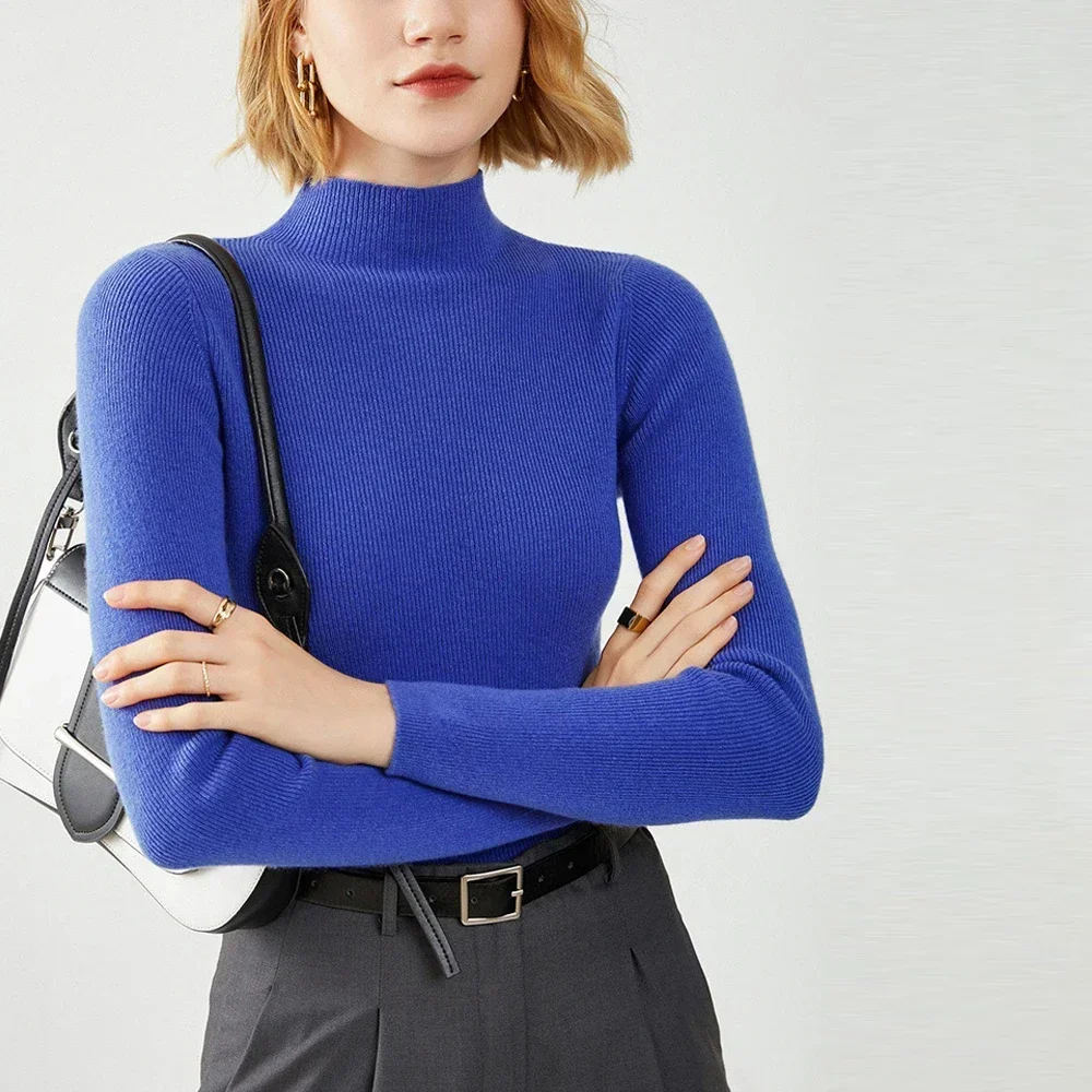 Long Sleeved Knitted Sweater G - Xl Women'S Fashion 评论和价格