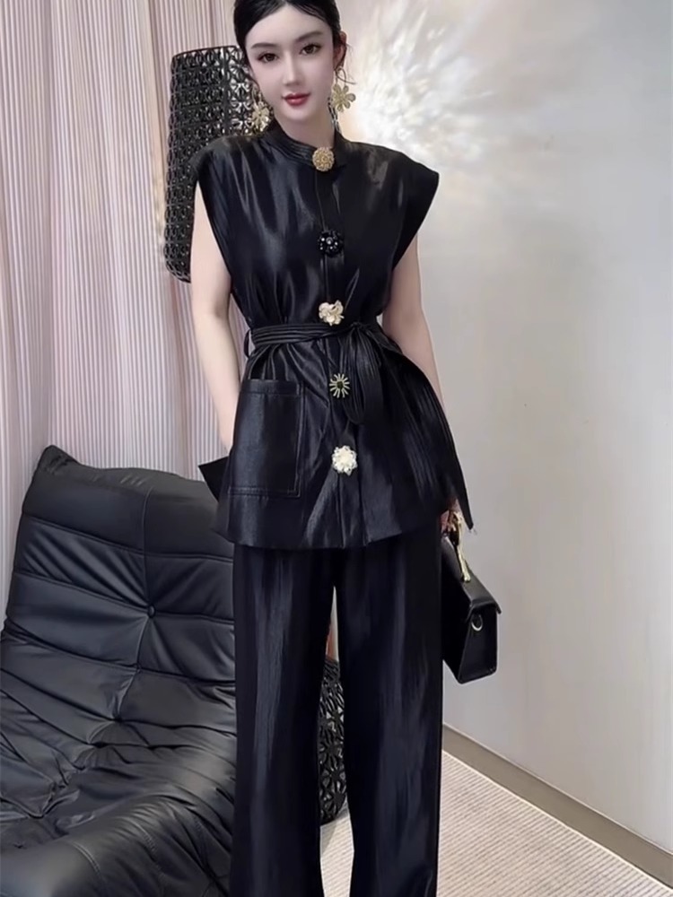 2025 Summer New Fashionable Sl - Wide Leg Palazzo Pants 评论和价格
