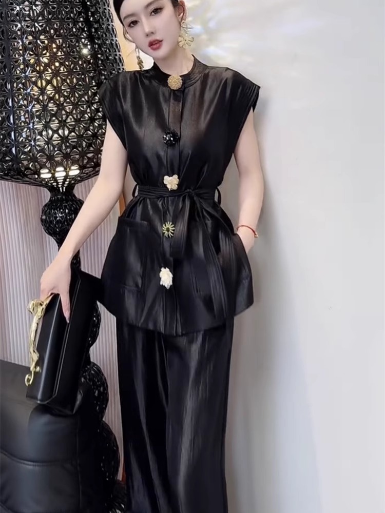 2025 Summer New Fashionable Sl - Wide Leg Palazzo Pants 评论和价格