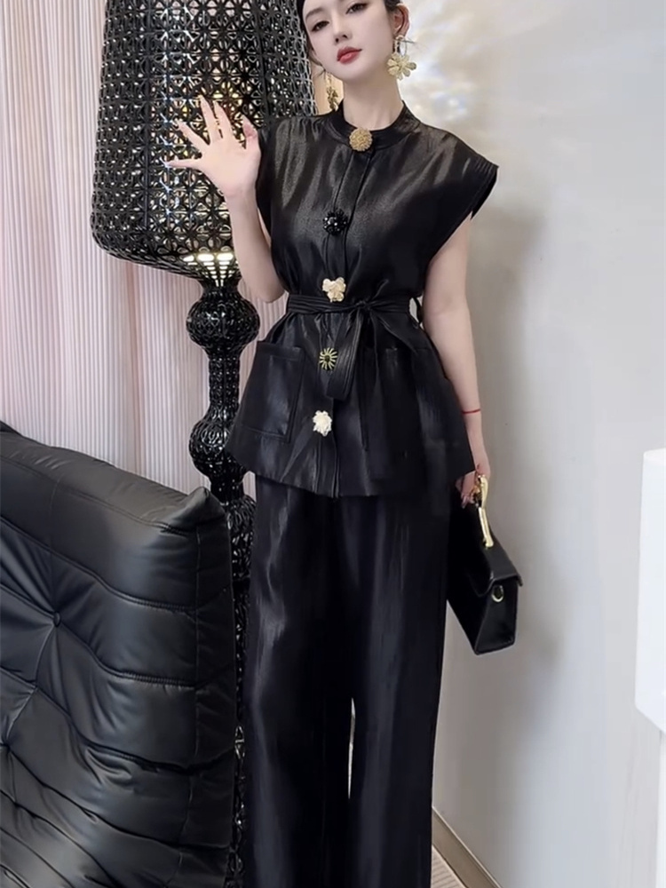 2025 Summer New Fashionable Sl - Wide Leg Palazzo Pants 评论和价格