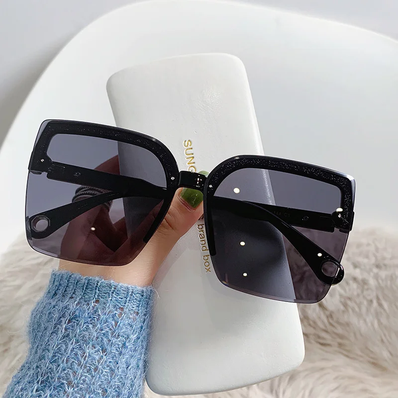 Oversized Sunglasses Man Woman - Women'S Fashion Eyewear 评论和价格