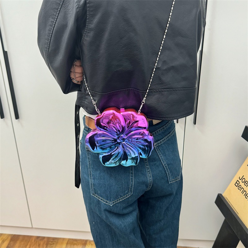 Flower Shape Plastic Handbag P - Coin Purse Women 评论和价格