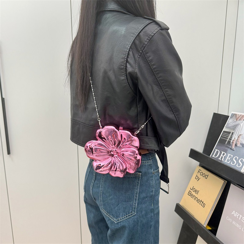Flower Shape Plastic Handbag P - Coin Purse Women 评论和价格