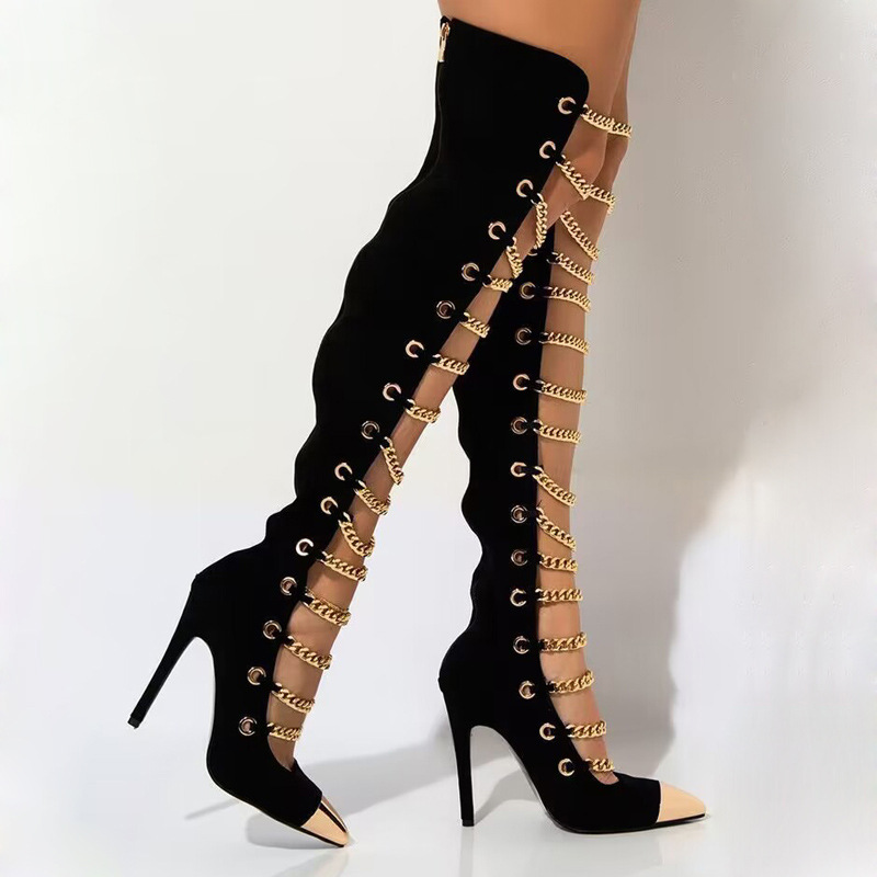 Sexy Metal Gold Chains Strap F - Women'S Fashion Jewellery 评论和价格