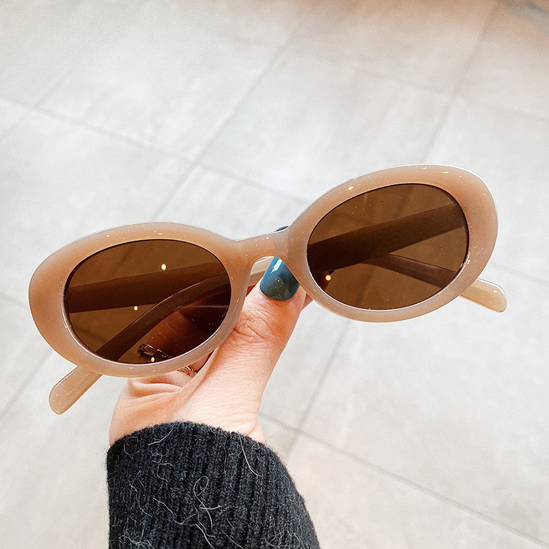 Vintage Small Oval Sunglasses  - Women'S Fashion Eyewear 评论和价格