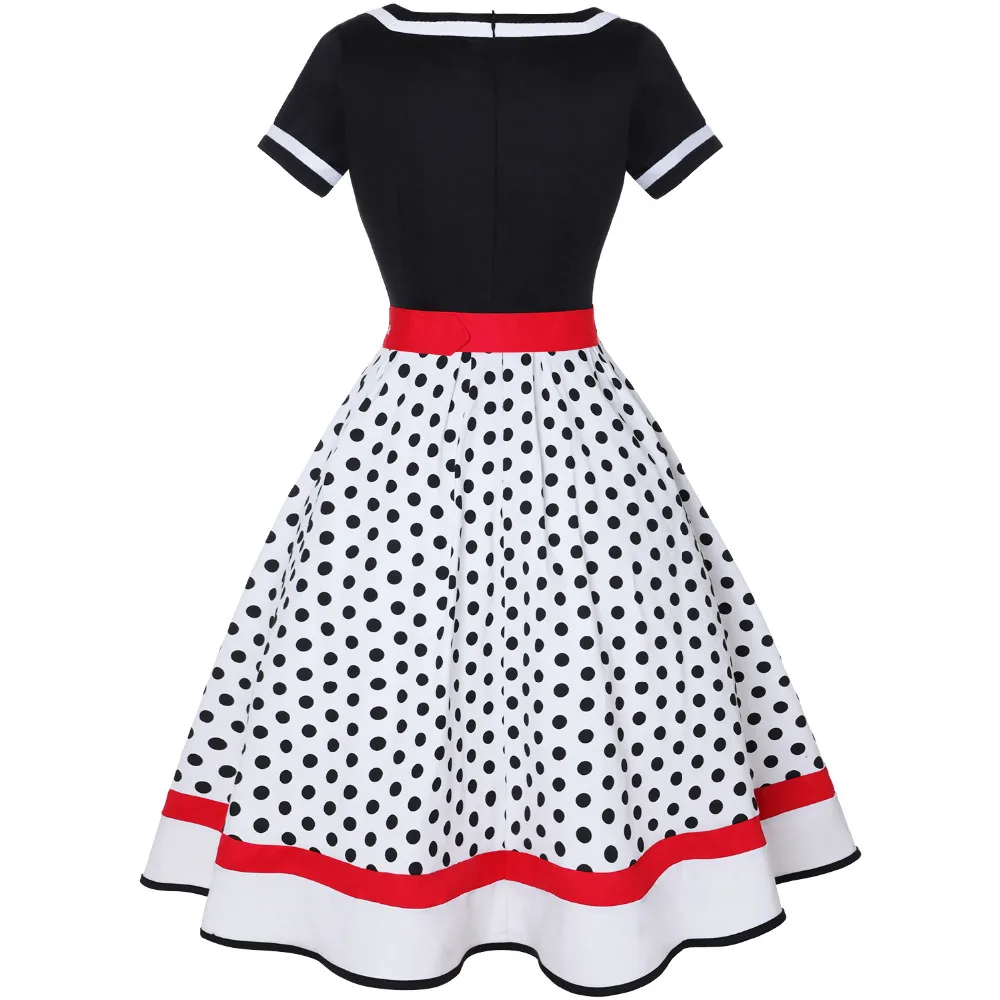 Vintage V-Neck Short Sleeve Sw - Women'S Fashion Of The 50S 评论和价格