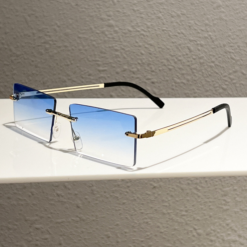 Fashion Rimless Rectangle Sung - Women'S Fashion Eyewear 评论和价格