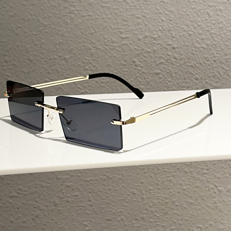 Fashion Rimless Rectangle Sung - Women'S Fashion Eyewear 评论和价格