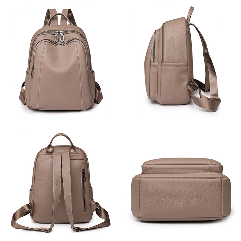 High Quality Leather Backpack  - Women Fashion Online 评论和价格