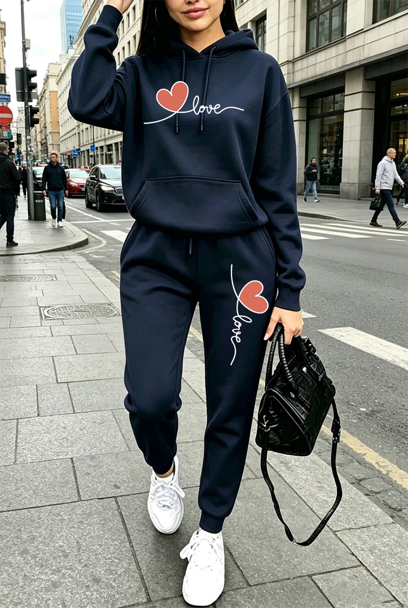 Womens Tracksuit Print Casual  - Women'S Fashion Middle Ages 评论和价格