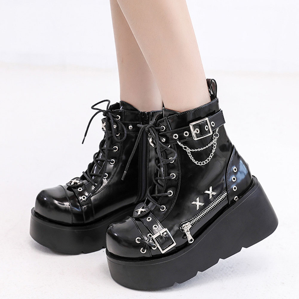 Brand New Ladies Goth Platform - Women'S Fashion Jewellery 评论和价格