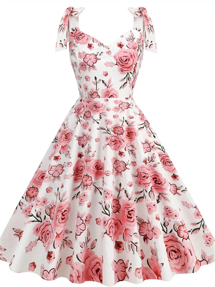 2024 New Fashion Women Summer  - Women'S Fashion Of The 50S 评论和价格