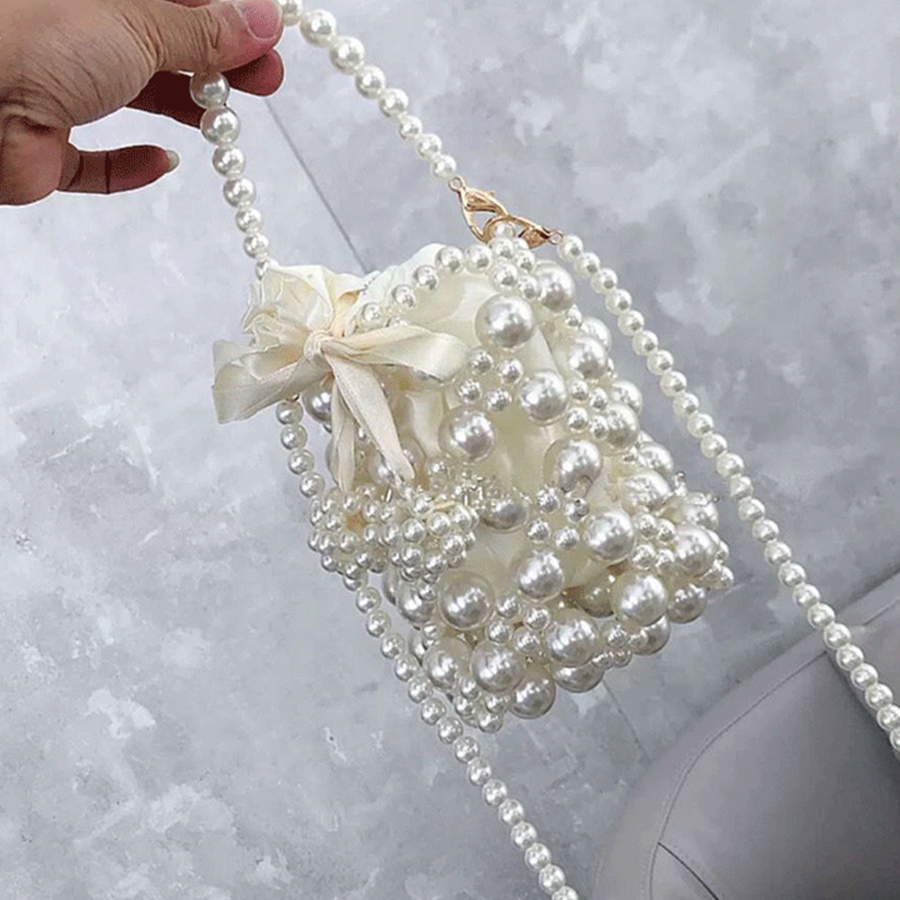Purses and Handbags Cute Pearl - Coin Purse Women 评论和价格