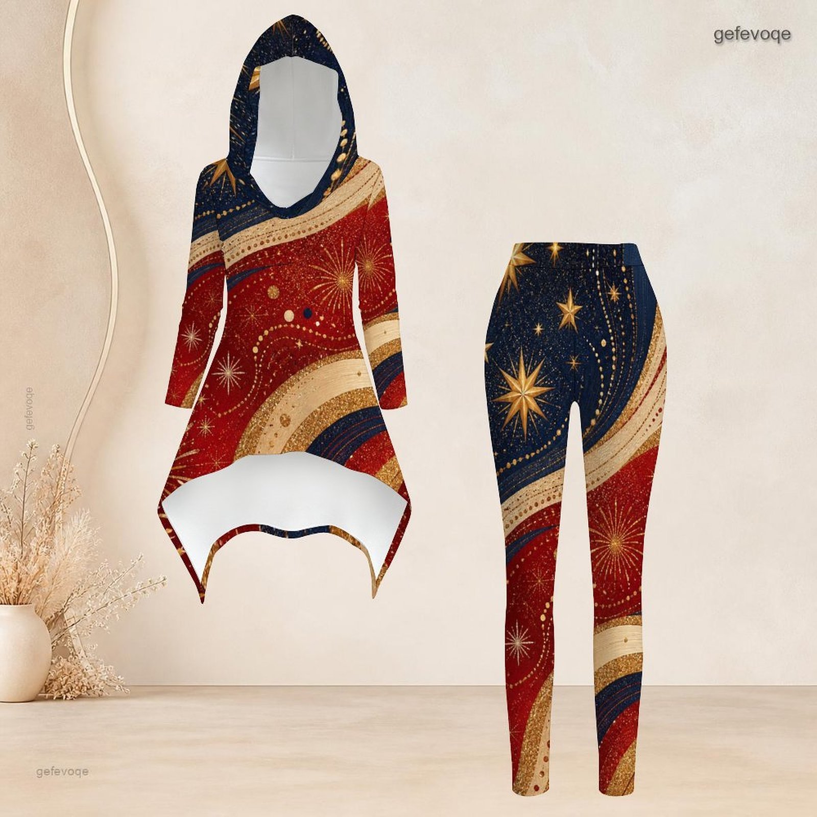 Fashion Women Casual 2 Piece S - Women'S Fashion Middle Ages 评论和价格