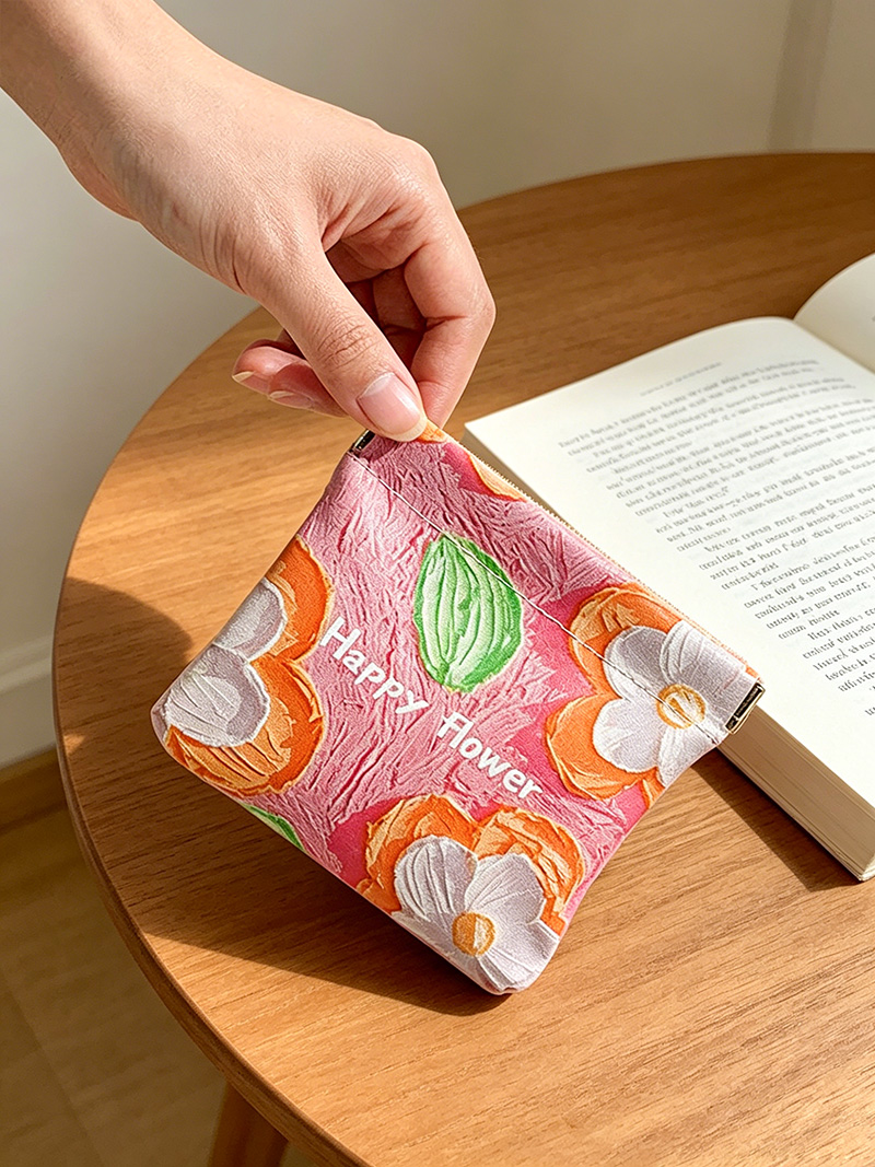 BUYLEMO Oil Painting Floral PU - Coin Purse Women 评论和价格