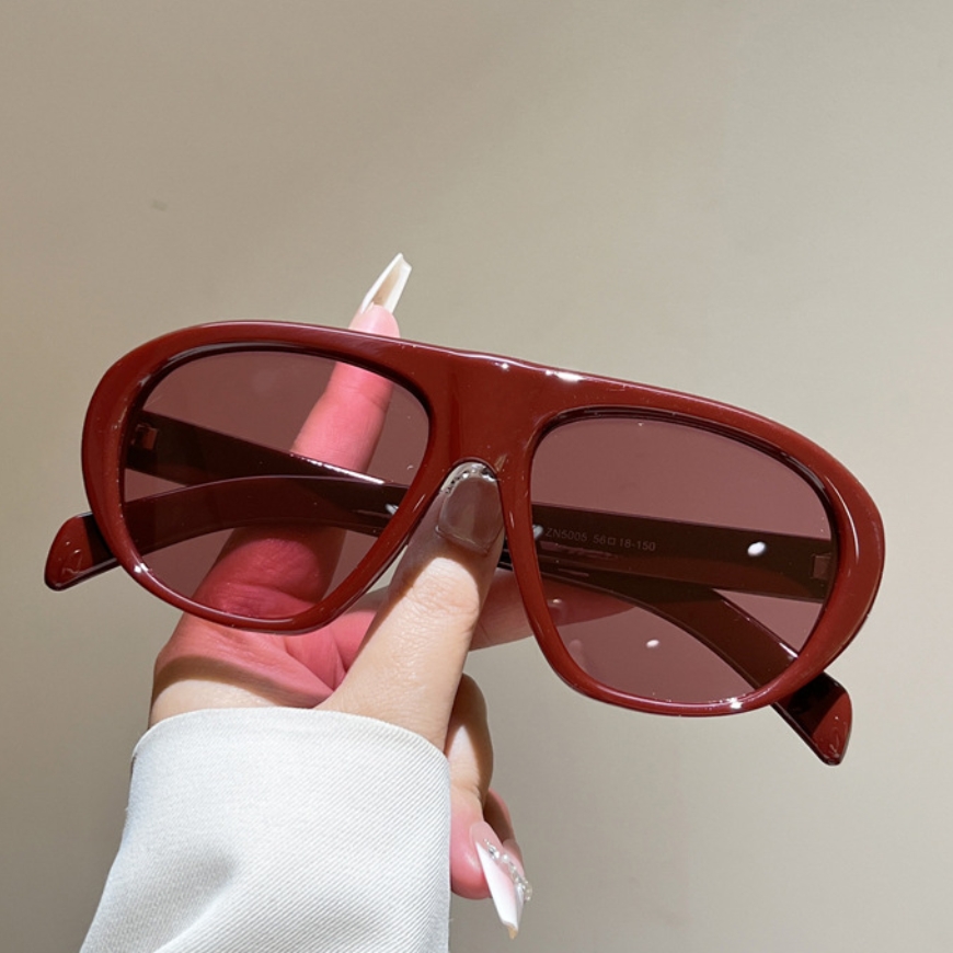 New Oversized Pilot Sunglasses - Women'S Fashion Eyewear 评论和价格