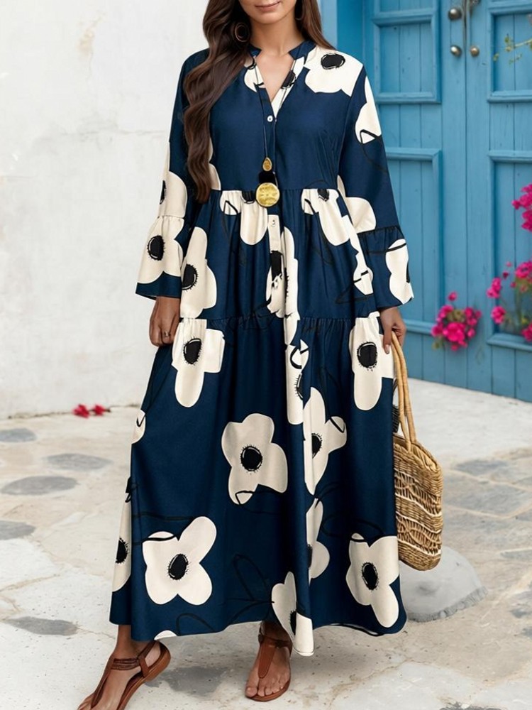 XL-4XL Plus Size Clothes Dress - Xl Women'S Fashion 评论和价格