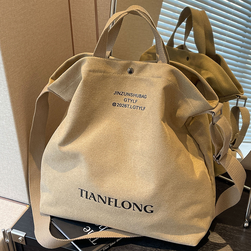 Canvas bag for women large cap - Women Fashion Over 40 评论和价格