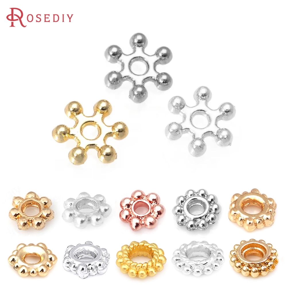 18K Gold Color Brass Flower Sp - Women Fashion Jewellery 评论和价格