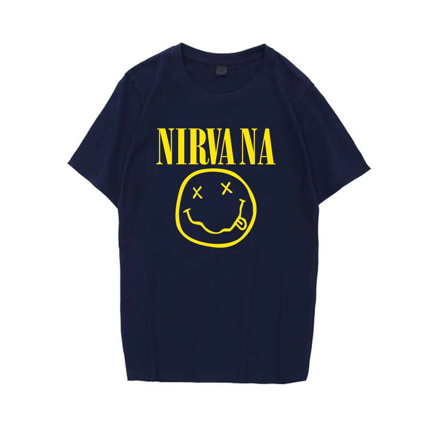 Nirvana Smiley Face Tee, 90s V - Women'S Fashion From The 90S 评论和价格